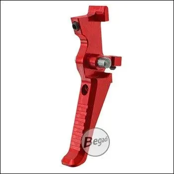 Pro "Angled" CNC Speed Trigger Für M4 / M16 / MK16 (S)AEGs -Rot - BEGADI