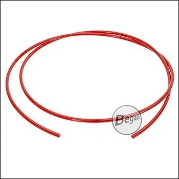 Druckluftschlauch (1 Meter) Mit 4mm x 2mm Durchmesser (Bis 15 Bar) – Rot - BEGADI