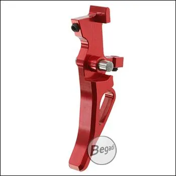 Pro "TacOps" CNC Speed Trigger Für M4 / M16 / MK16 (S)AEGs -Rot - BEGADI