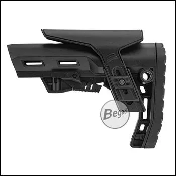 Universal M4 Schaft "Berserk", Aus Nylonverstärktem Polymer, Mit Verstellbarer Wangenauflage - BEGADI