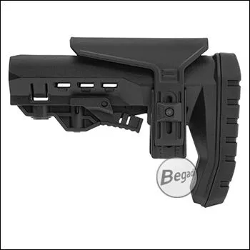 Universal M4 Schaft "Kinsman", Aus Nylonverstärktem Polymer, Mit Verstellbarer Wangenauflage - BEGADI