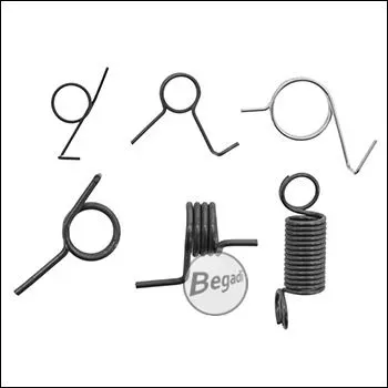 (S) Federn Set Für V2 & V3 Gearboxen, 6 Teilig - Red Dragon