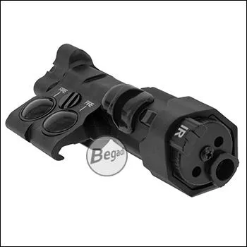 Dummy Laser Box (Laser – Licht Attrappe) "MAWL-C1+", Offhand / Links, Aus ABS, Eco Version - BEGADI