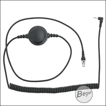 PTT Einheit Für Begadi HS1 Headset, 1 Pin, Für Motorola PMR Funk
