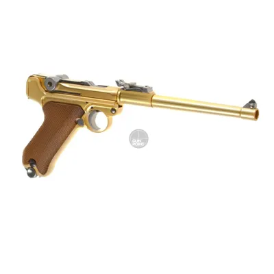 P08 8 Inch Full Metal GBB - Ab 18, Über 0,5 Joule - WE Airsoft