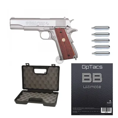 !!! - Pistole - Colt MK IV Series 70 CO2 BB - Ab 18, Über 0,5 Joule - KWC