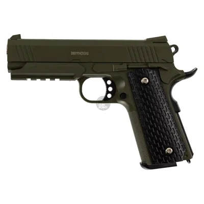 G25G Warrior Grün Federdruck - Ab 14, Unter 0,5 Joule + 500 BBs - OpTacs