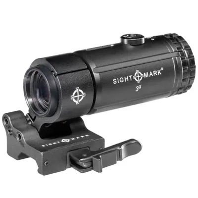T-3 Magnifier Mit LQD Flip to Side Mount Halterung F. 20 - 22mm Schienen - Sightmark