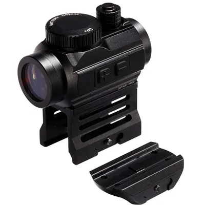 BD02 2 MOA Red-Dot Sight Inkl. 20 - 22 mm Halterung / Scope Riser - JS Tactical