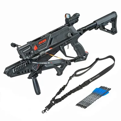 Research Repetierarmbrust Cobra System Adder 130 Lbs Inkl. RedDot Und 5 x Bolzen - EK Archery