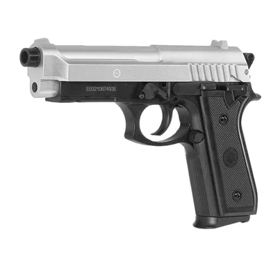 PT92 Mit Metallschlitten H.p.a. Fire Line Springer BB Dual Tone Silber - Cybergun