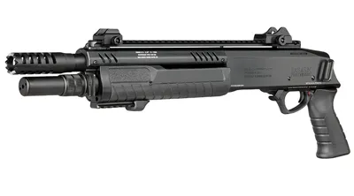 Cyma / BO Manufacture Fabarm STF12 Short 11 Zoll Vollmetall Pump Action Gas Shotgun BB - BO Manufature