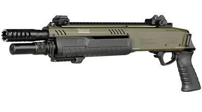 Cyma / Fabarm STF12 Short 11 Zoll Vollmetall Pump Action Gas Shotgun BB - BO Manufacture