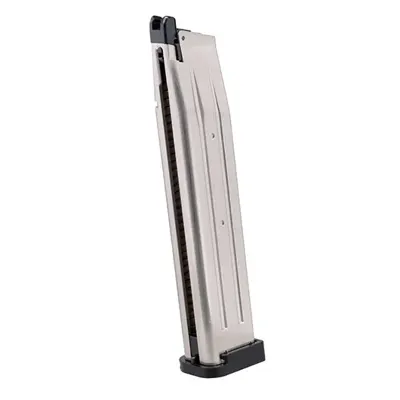 Hi-Capa 4.3 / 5.1 TAP Magazin 42 Schuss Extended Version Silber - Softairgas Version - Echo1