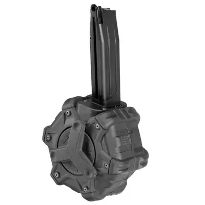 Hi-Capa 4.3 / 5.1 Single Trommelmagazin Hi-Cap 350 Schuss Blackout - Wei-ETech
