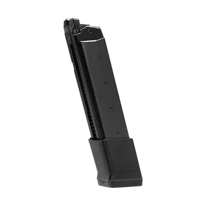 EMG ACP / Combat Master Magazin 34 Schuss M. EMG Aluminium Bodenplatte - CO2-VERSION - APS Airsoft