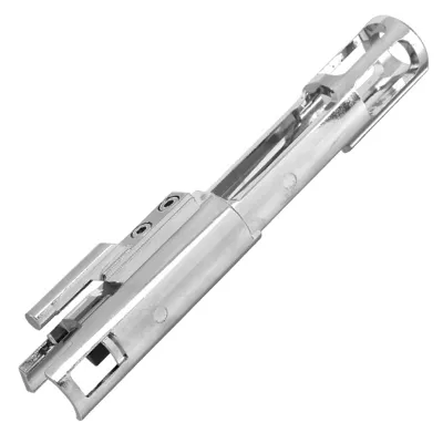 Zink-Aluminium Bolt-Carrier Ohne Nozzle Set Chrome F. 9mm Serie - King Arms