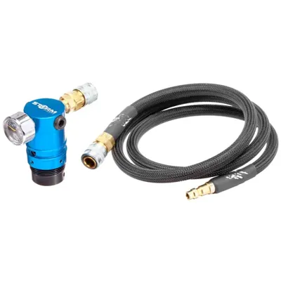 Storm CAT5 OnTank HPA Regulator Blau Inkl. 36 Zoll Flex-Line Remote-Line - US Version - Wolverine