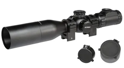 OP3 EZ-Tap 3-12x44 Compact Zielfernrohr Beleuchtet / UMOA / 36 Colors Inkl. 20-22MM Ringe - UTG