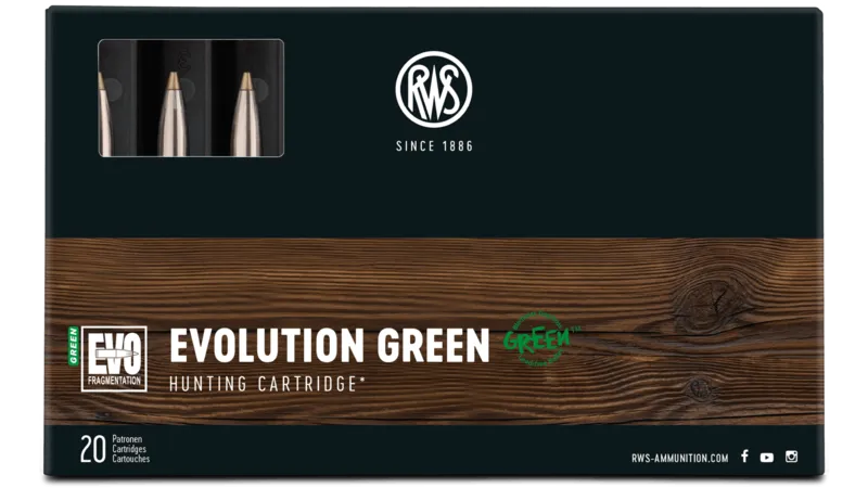 RWS 6,5x57 Evolution 6,0g / 93g · Verde / OD
