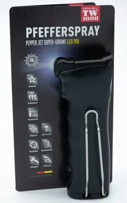 Pepper-Jet Super-Garant Profi-Version Mit LED-Leuchte - TW1000