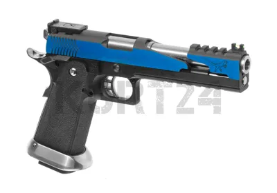 Hi-Capa 6 T-Rex Customs Full Metall | Blau - WE Airsoft