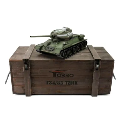 1/16 RC T-34/84 Grün BB Rauch - Torro