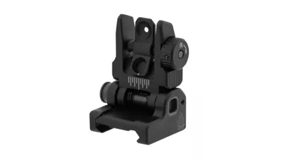 Accu-Sync Spring Loaded AR15 Flip Up Rear Sight - UTG