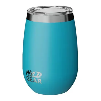 Wine 12 OZ (354 ml), 2 Deckel, Teal - Wyld Gear