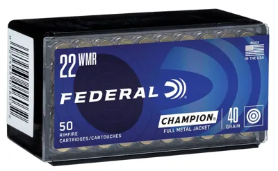 Federal Champion Training 22 WMR Full Metal Jacket 2,5g / 40g - Federal Premium