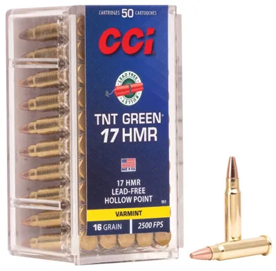 17HMR TNT Speer TNT Hollow Point 1g / 16g - CCI