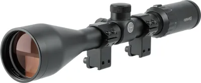 FAST Mount 3-9x50 (MIL Dot) Inkl. Montageringe 11 mm - Hawke