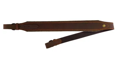Gewehrriemen Pull-Up Leder Mit Wollfilz 5 cm - Akah
