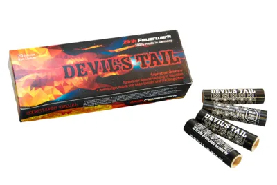 Devils TAIL Sternbombetten 20 Stk. 15 mm - Zink Feuerwerk