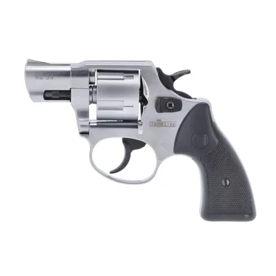 59 Schreckschuss Revolver Kal. 9 mm Vernickelt - Röhm