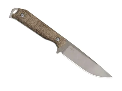 Begleiter Fix CPM-3V Natural Micarta Feststehendes Messer - Kizer