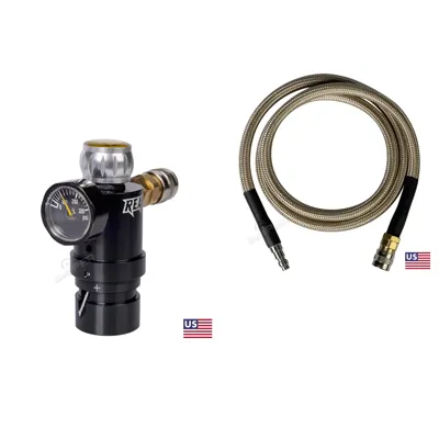 Twister Micro Regulator W/ Valve & 40" Remote Line, US Version - Reapo