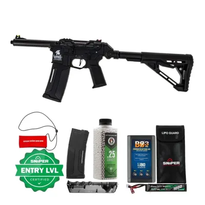 Einsteiger Set #1 - x Airtac M4 SPEEDSOFT Gen3, Matt - Lancer Tactical
