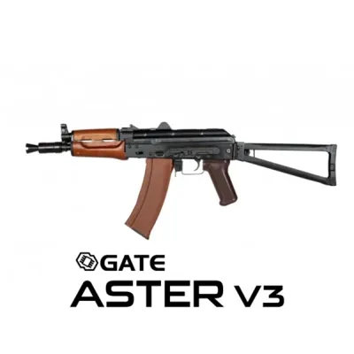 AKS-74UN Essential Stahl-Version Mit Gate Aster V3 Frei Ab 18 /Echtholz - E&L