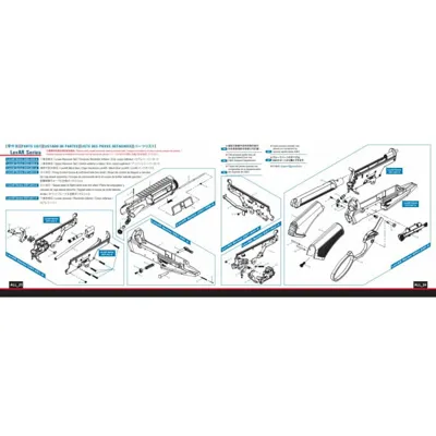 Spare Part LevAR 15 GSU-A03-A #10 and 11 / Pin Set for LevAR - G&G Armament