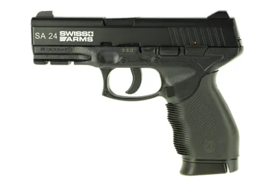 SA24 CO2 Pistole 4,5mm Stahl BBs - Swiss Arms