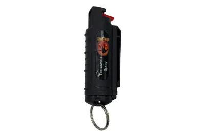 Pfefferspray 16 ml Tierabwehr Mit Schwarzen Schl&uuml;Sselanh&auml;Nger Case - Wilhelm