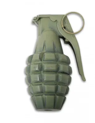 US MK2 "Pinneapple" Grenade Decoration, Metal, #738V