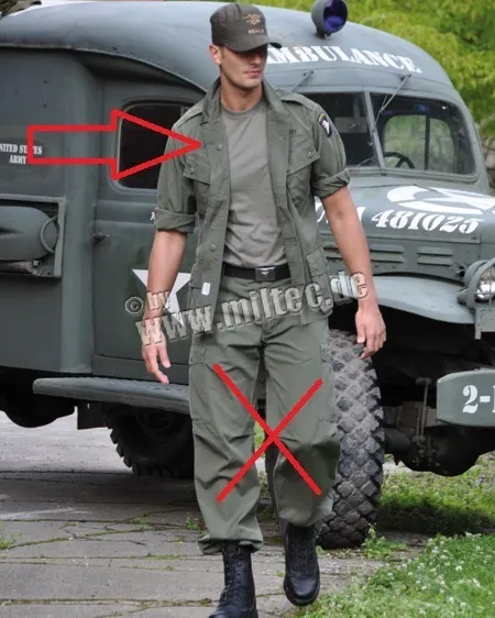US M64 Jungle Jacket, Drab · Verde / OD
