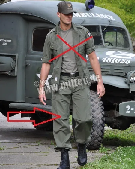 US M64 Jungle Pants, Drab · Verde / OD