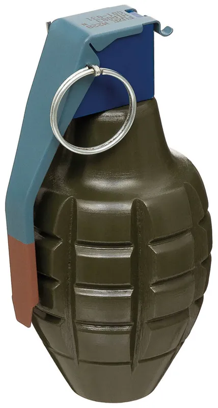 US Handgranate MK2 "Pineapple" Deko, HOLZ
