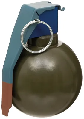 US M67 "Baseball" Grenade Decoration, WOOD