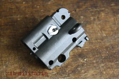HK416 Adjustable Gasblock with Sling Loop, Empty, Incl. Setting Lever, with Bayonet Lug, H&k
