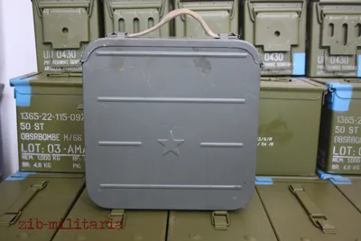 Ammo Crate with Belts for PKM / PK MG, Army