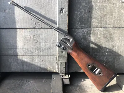 H&k G3 Butt Stock Wood, Complete